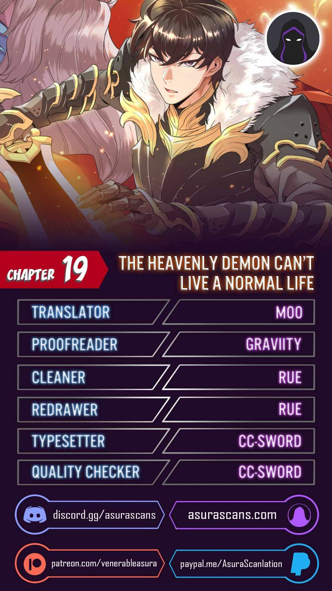 The Heavenly Demon Can't Live a Normal Life Chapter 19 1